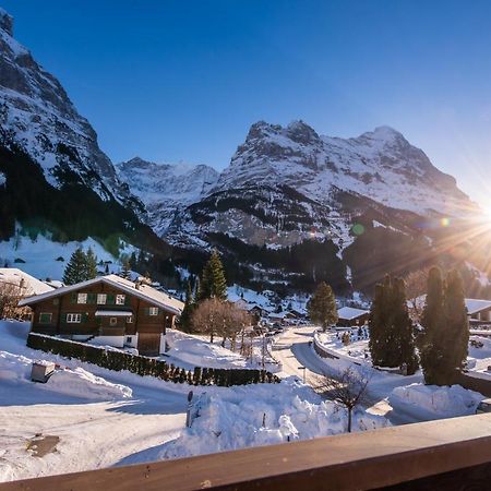 Apartmán Atemberaubende Sicht Auf Eiger Nordwand Grindelwald Exteriér fotografie