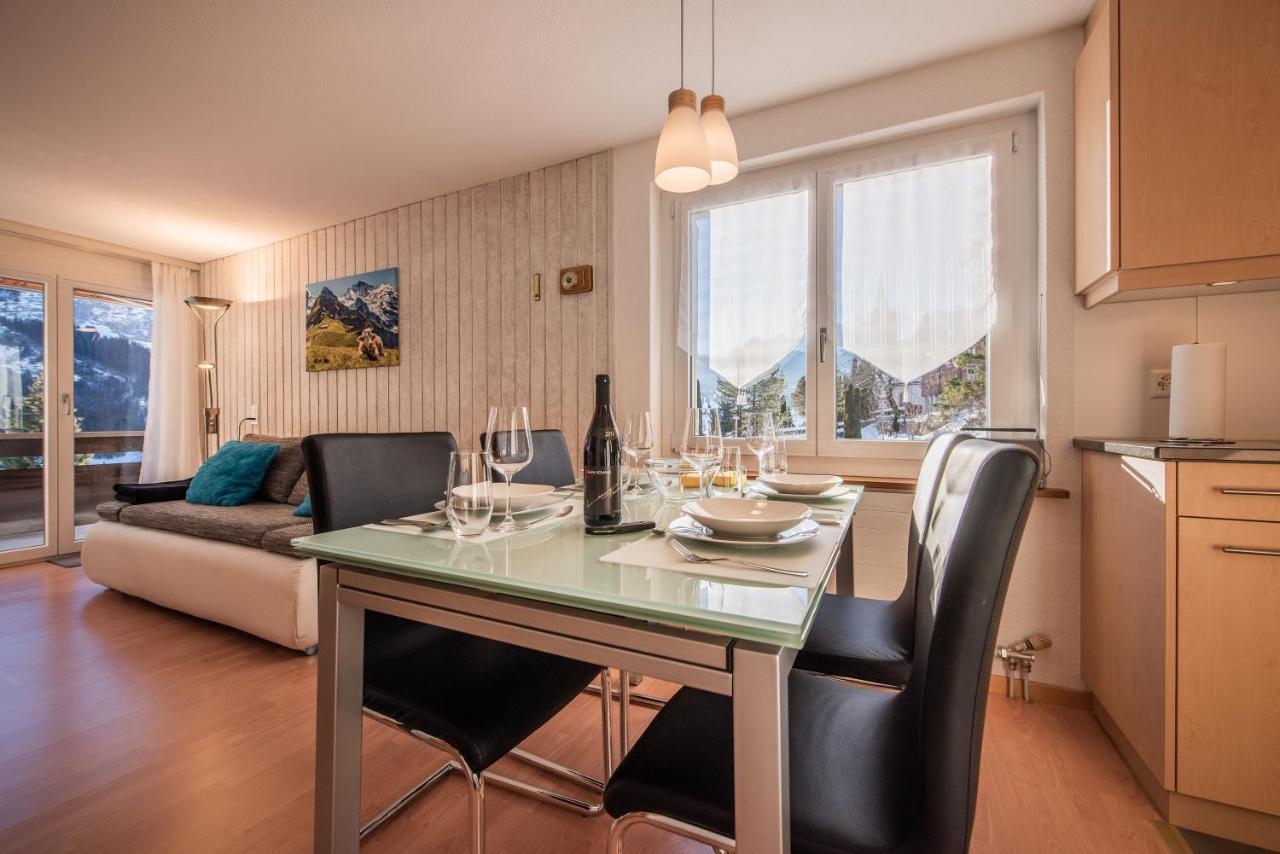 Apartmán Atemberaubende Sicht Auf Eiger Nordwand Grindelwald Exteriér fotografie