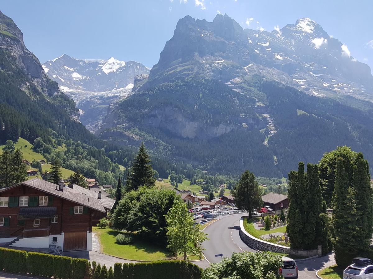 Apartmán Atemberaubende Sicht Auf Eiger Nordwand Grindelwald Exteriér fotografie